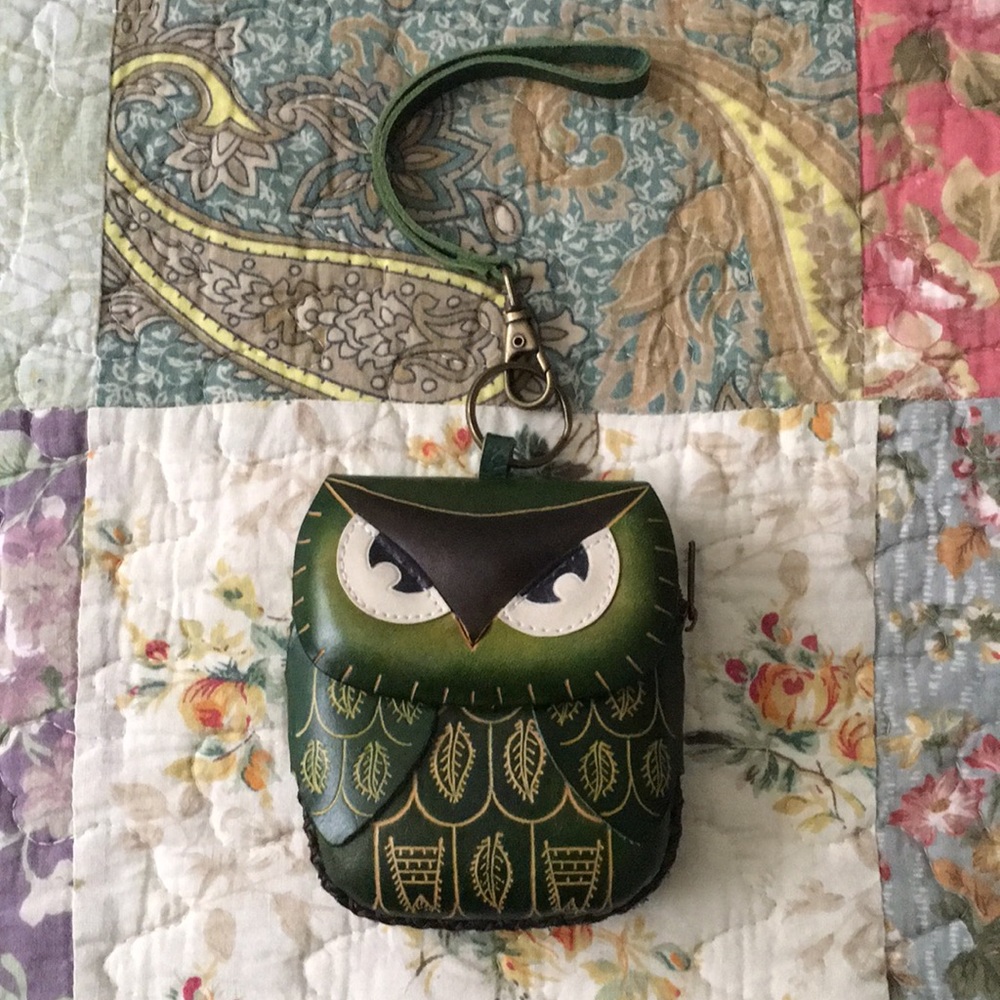 Super Cute Green Owl Coin Purse👛🦉